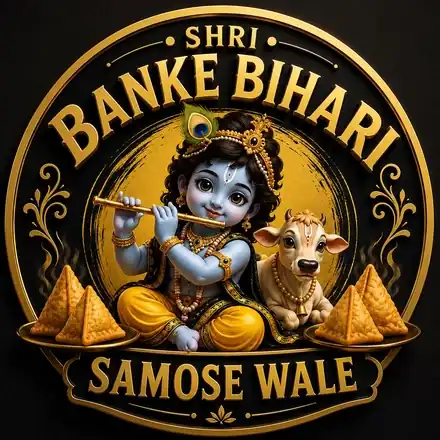 Shri Banke Bihari Samose Wale logo